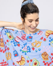 Snuggz Women Brunch Print Oversized Cooling Sleep Tee