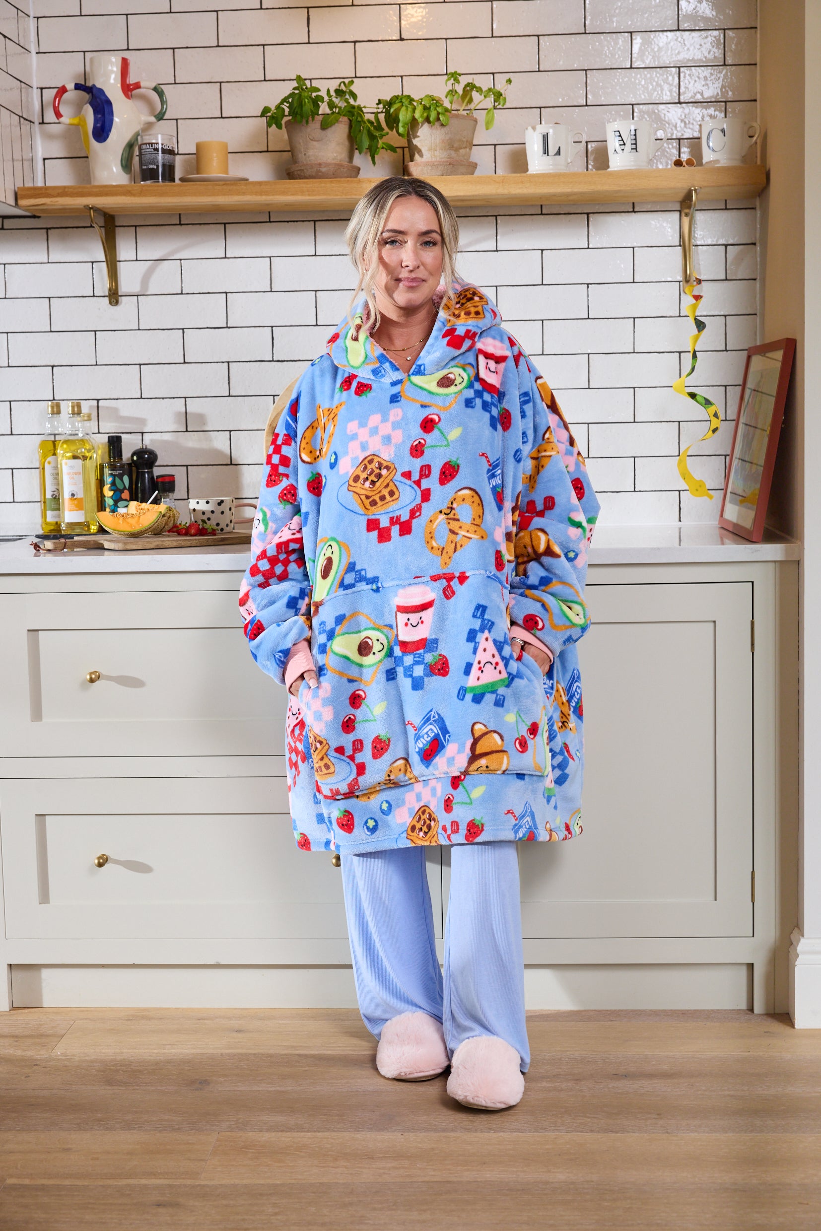 Snuggz Original Hooded Blanket - Brunch