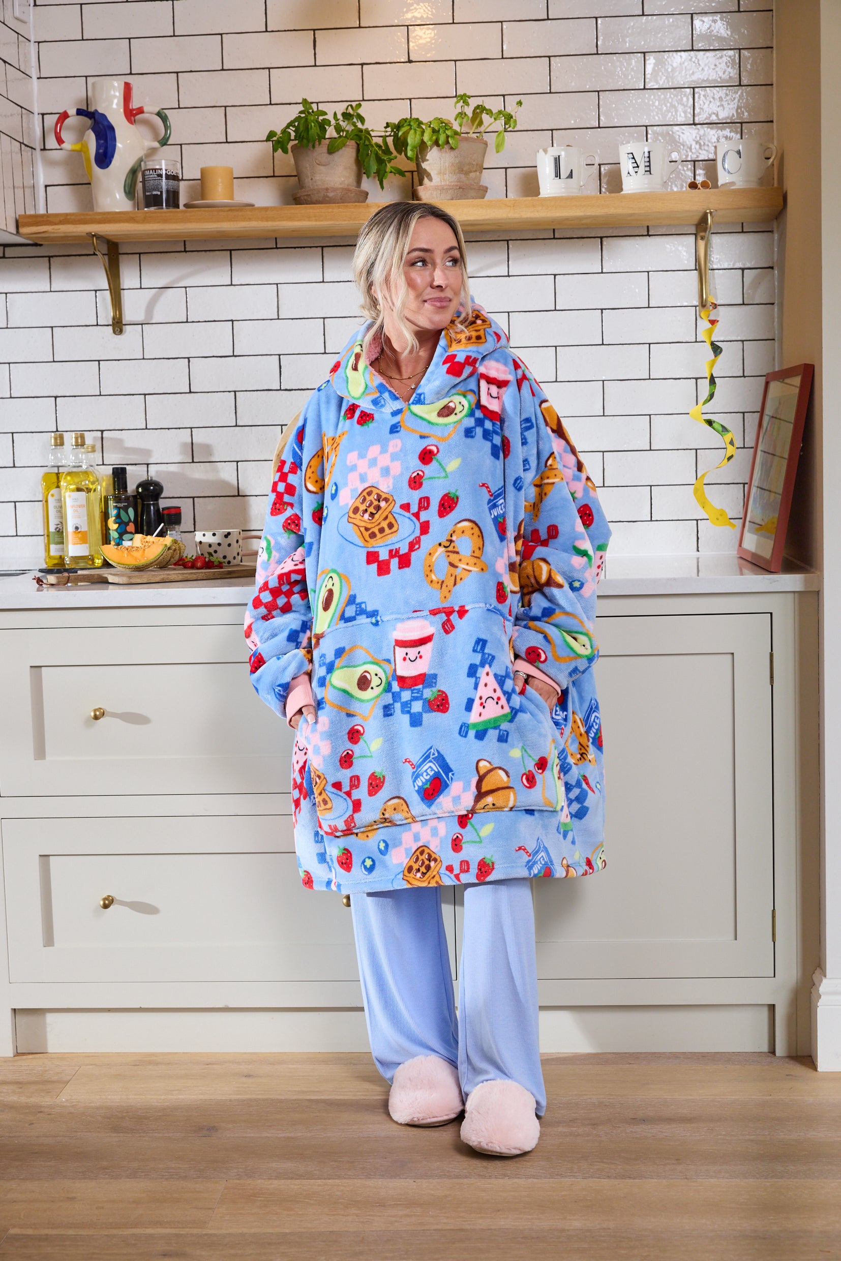 Snuggz Original Hooded Blanket - Brunch