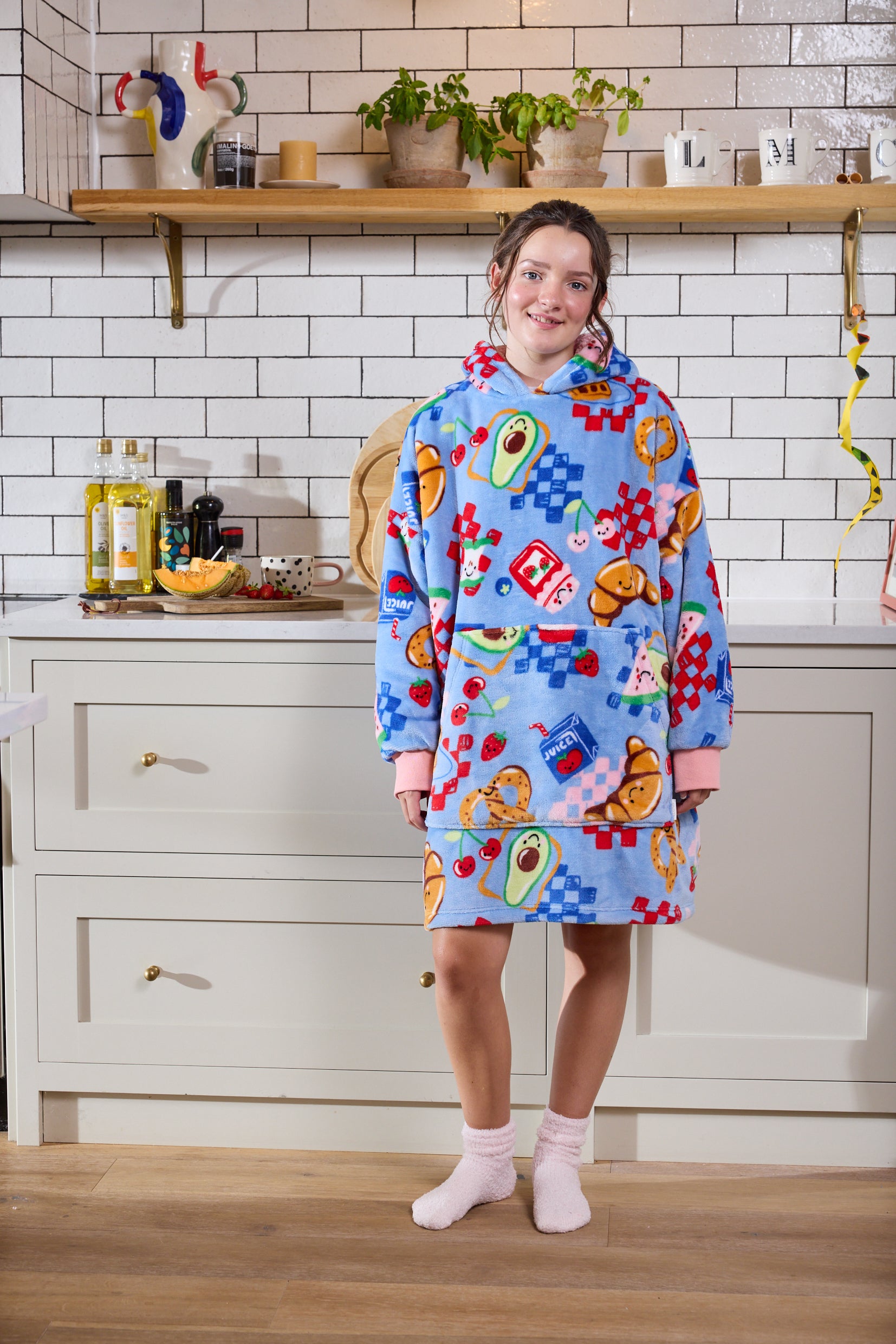 Snuggz Original Hooded Blanket - Brunch