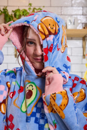 Snuggz Original Hooded Blanket - Brunch