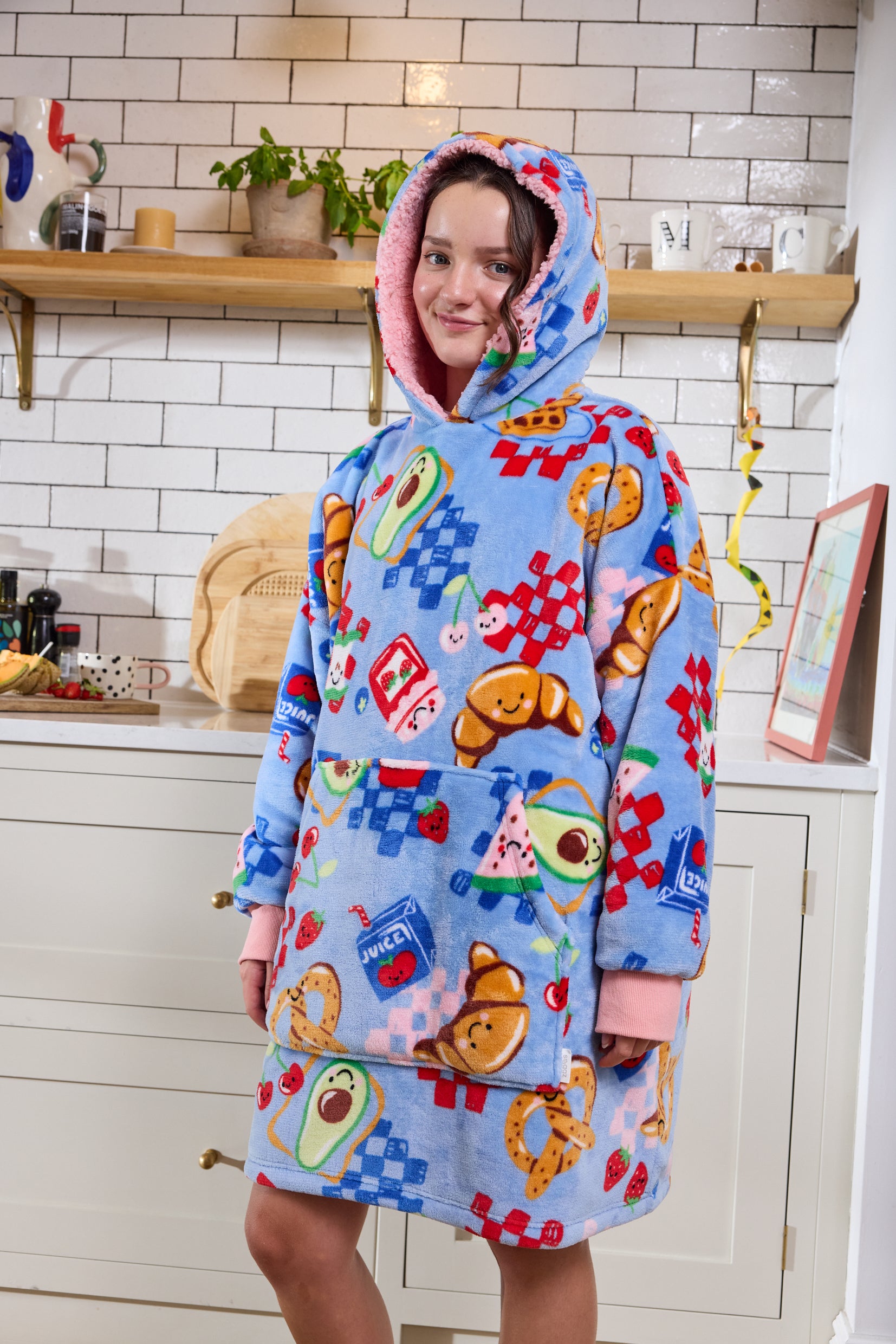 Snuggz Original Hooded Blanket - Brunch