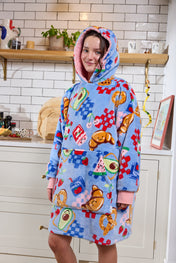 Snuggz Original Hooded Blanket - Brunch