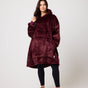 Snuggz Women Burgundy Original Hooded Blanket