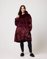 Snuggz Women Burgundy Original Hooded Blanket