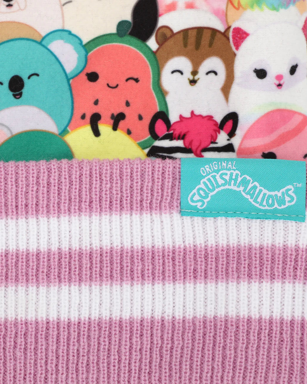 Squishmallows Characters Snuggz Youth Beanie Winter Hat & Gloves Combo