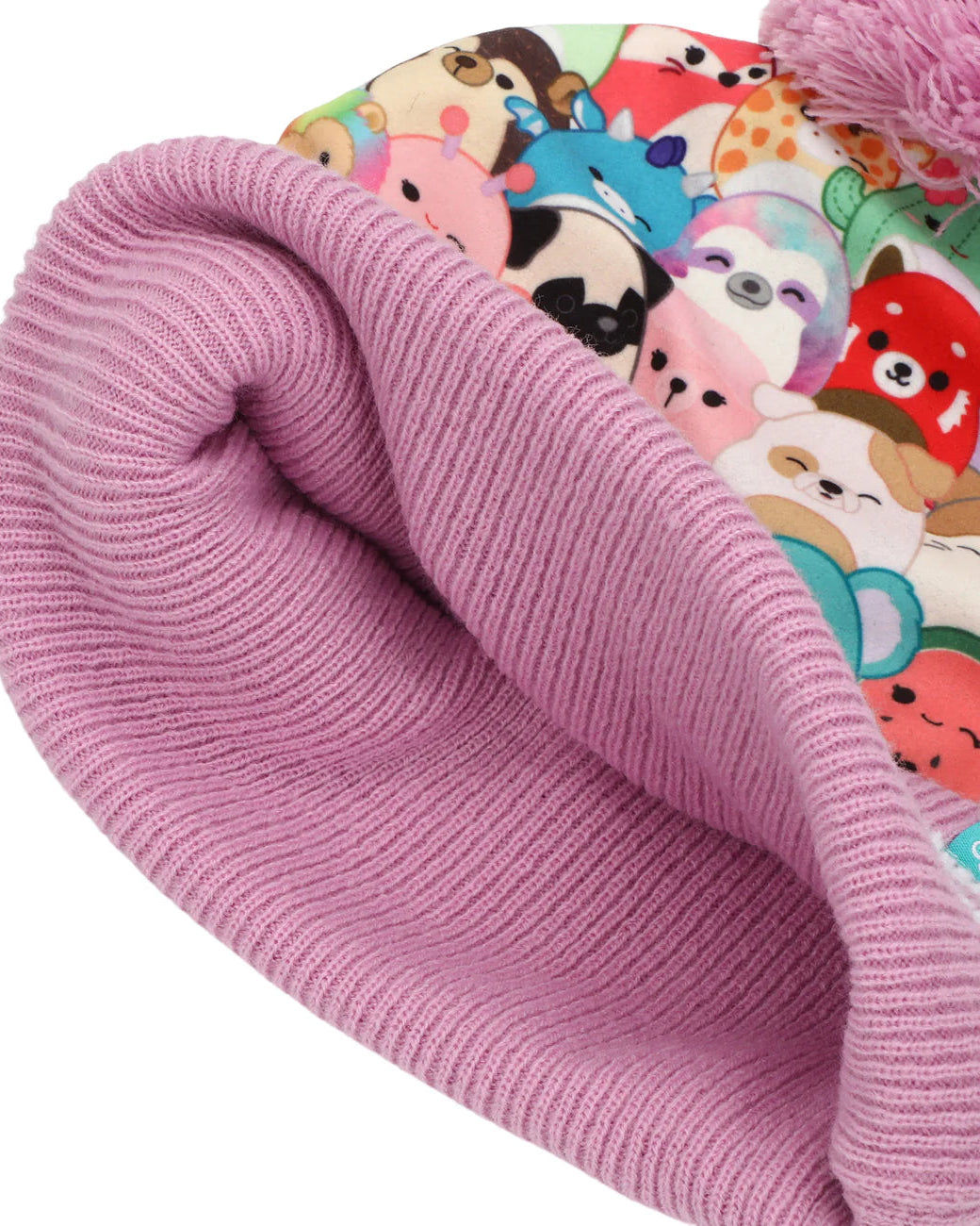 Squishmallows Characters Snuggz Youth Beanie Winter Hat & Gloves Combo