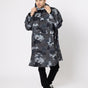 Snuggz Adult Grey Camo Rain Poncho