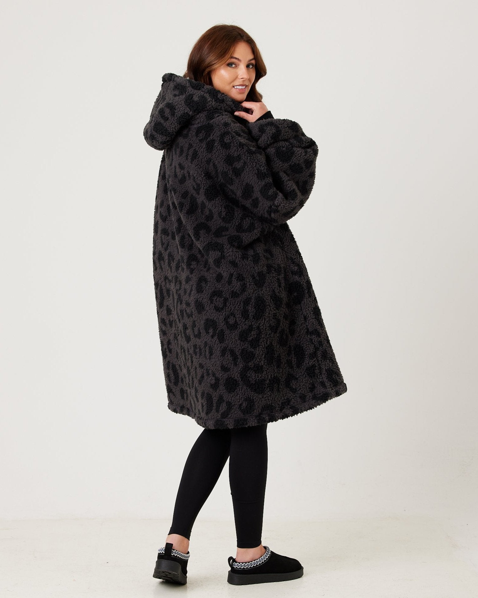 Snuggz Kids Lite - Charcoal Grey Hooded Blanket