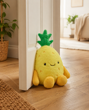 Snuggz Pineapple Weighted Plush Toy/Door Stopper