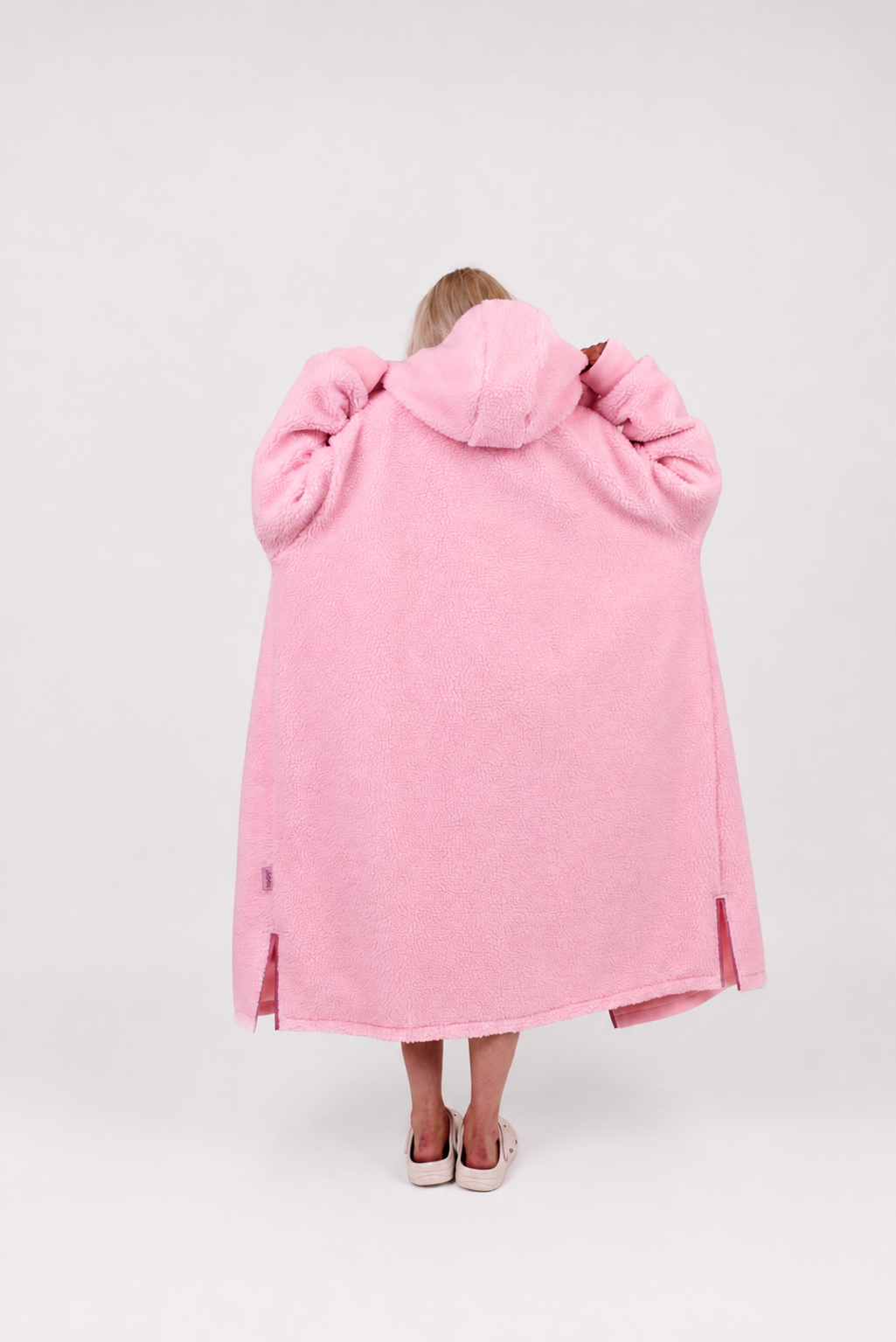 Snuggz Girls Pink Reversible Changing Robe