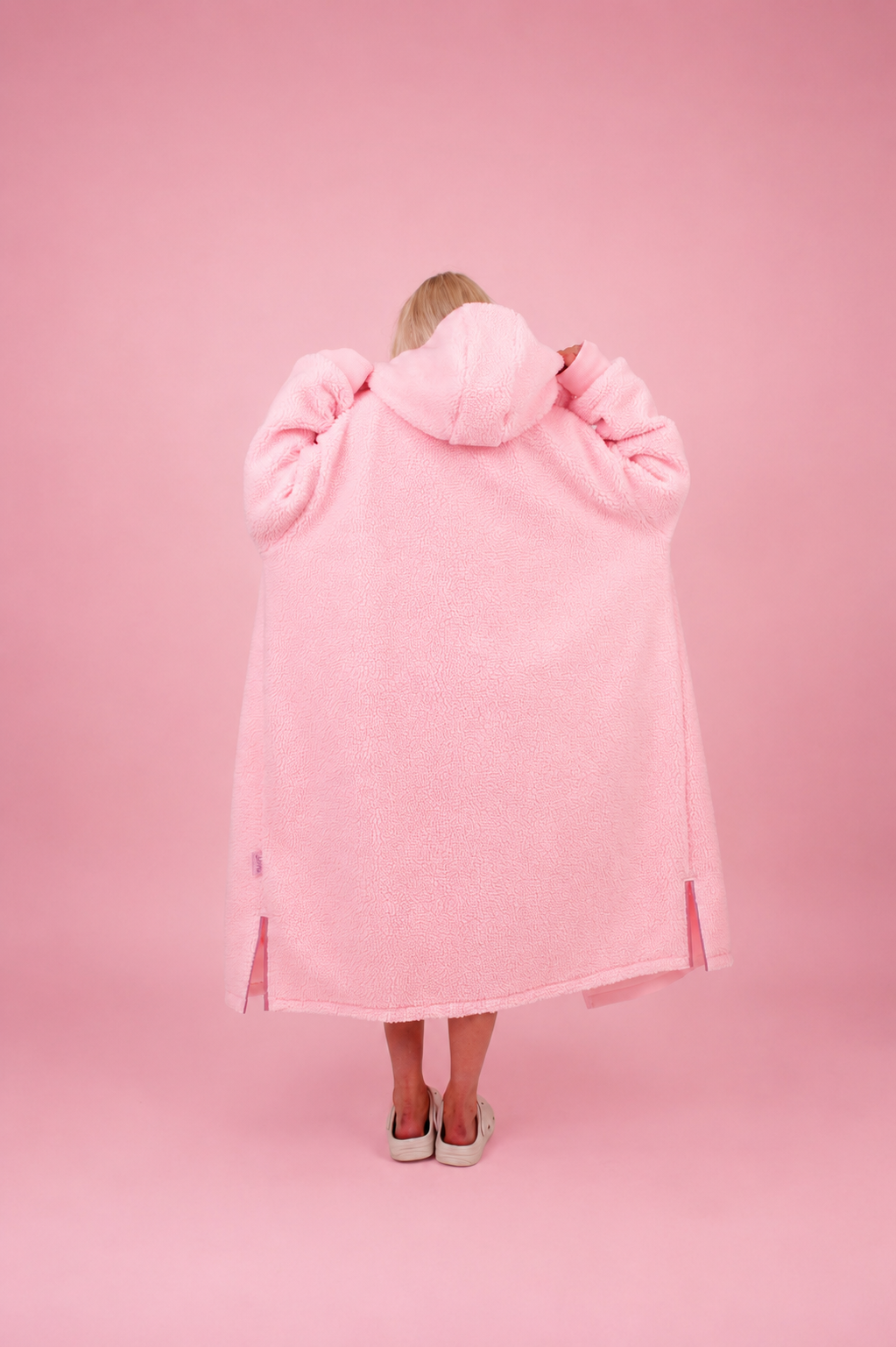 Snuggz Women Pink Reversible Changing Robe