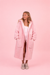 Snuggz Girls Pink Reversible Changing Robe