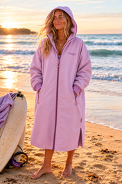 Snuggz Women Lilac Reversible Changing Robe