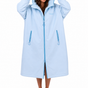 Snuggz  Women Blue Reversible Changing Robe