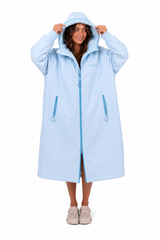 Snuggz  Women Blue Reversible Changing Robe