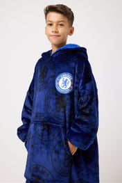 Snuggz Adults Original Chelsea Football Hooded Blanket