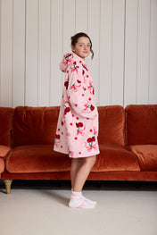 Snuggz Original Hooded Blanket - Cherry Bow
