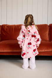 Snuggz Original Hooded Blanket - Cherry Bow