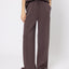Snuggz Premium Chocolate Sandwash Scuba Wide Leg Joggers