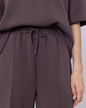 Snuggz Premium Chocolate Sandwash Scuba Wide Leg Joggers