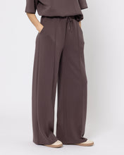 Snuggz Premium Chocolate Sandwash Scuba Wide Leg Joggers