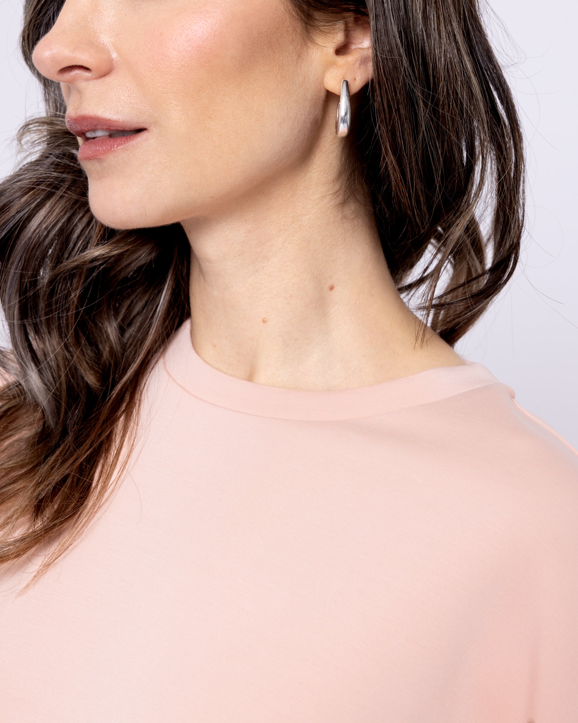 Snuggz Premium Coral Sandwash Boxy T-Shirt