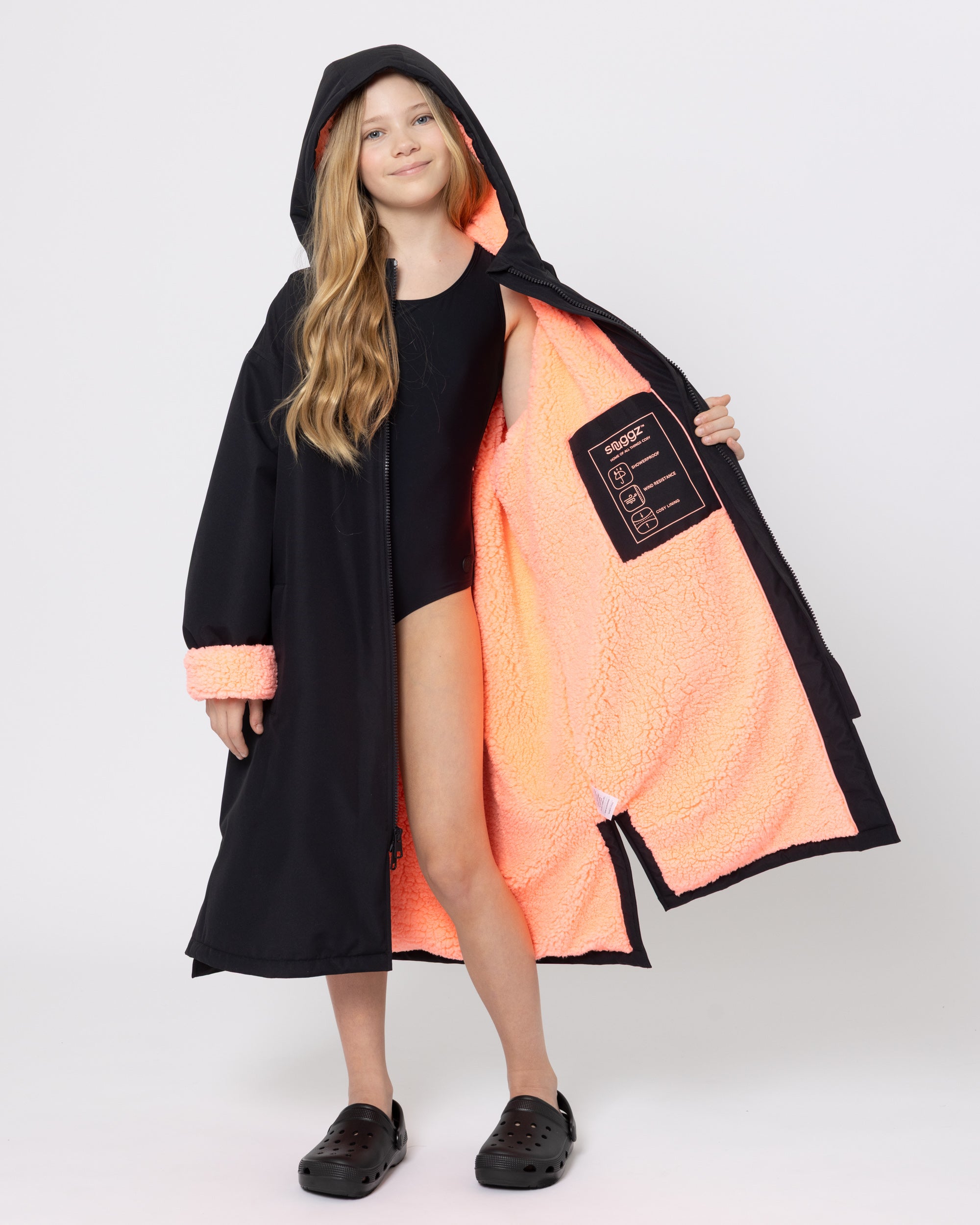 Snuggz Girls Lite Coral Changing Robe