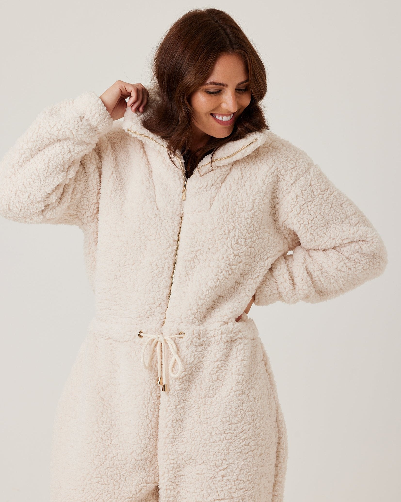 Snuggz Cream Adult Onesie