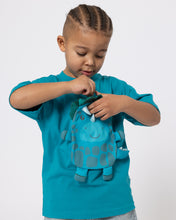 Snuggz Boys Dino Zip Pocket Pal T-Shirt