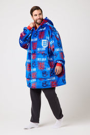 Snuggz Adults Original - England Football Hooded Blanket