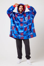 Snuggz Adults Original - England Football Hooded Blanket