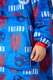 Snuggz Adults Original - England Football Hooded Blanket