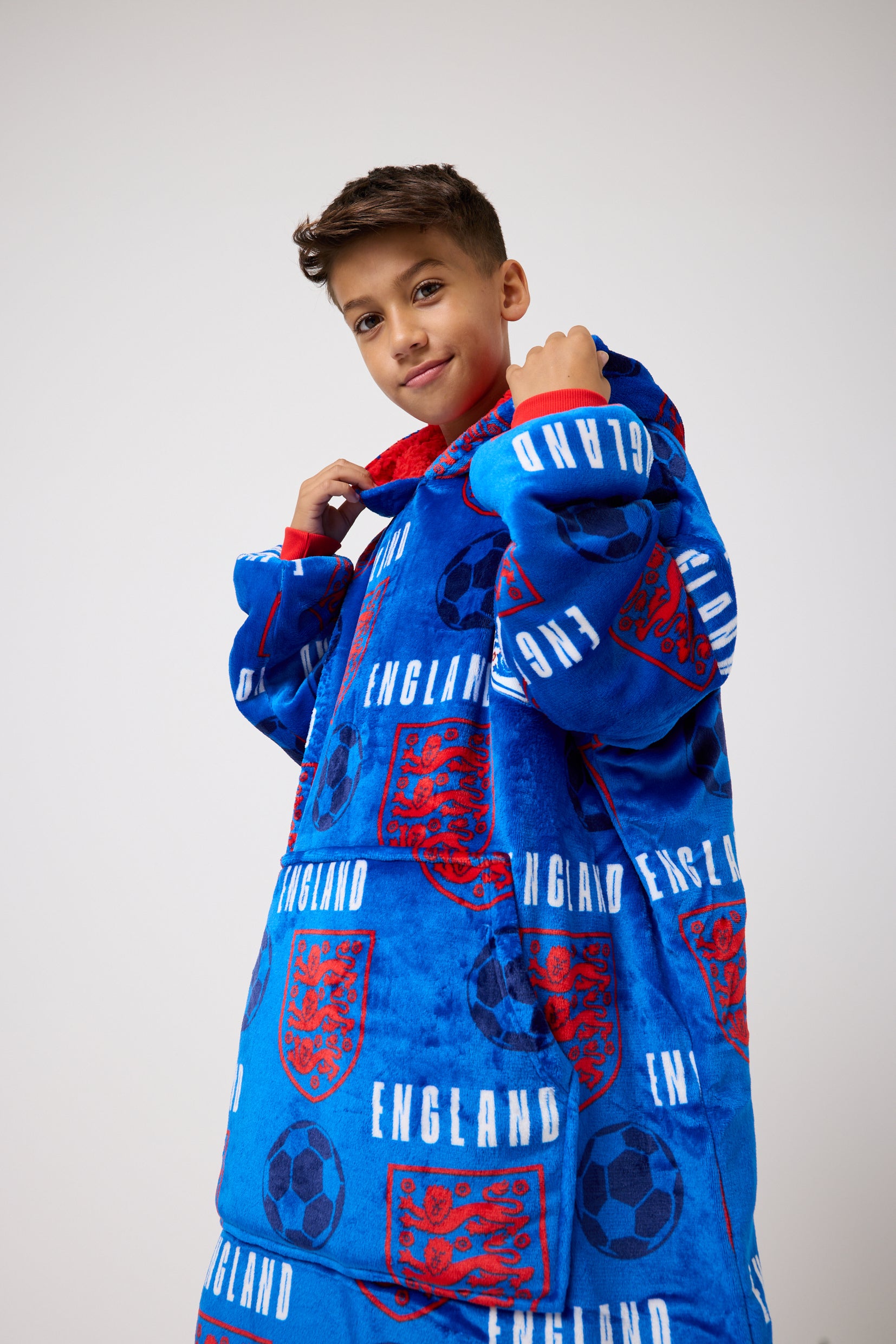 Snuggz Adults Original - England Football Hooded Blanket