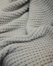 Snuggz Neutral Soft Feather Yarn Textured Blanket
