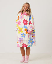 Snuggz Original - Adult Flower Power Hooded Blanket