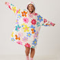 Snuggz Kids Original - Flower Power Hooded Blanket