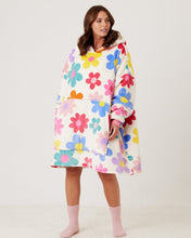 Snuggz Original - Adult Flower Power Hooded Blanket