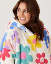 Snuggz Original - Adult Flower Power Hooded Blanket