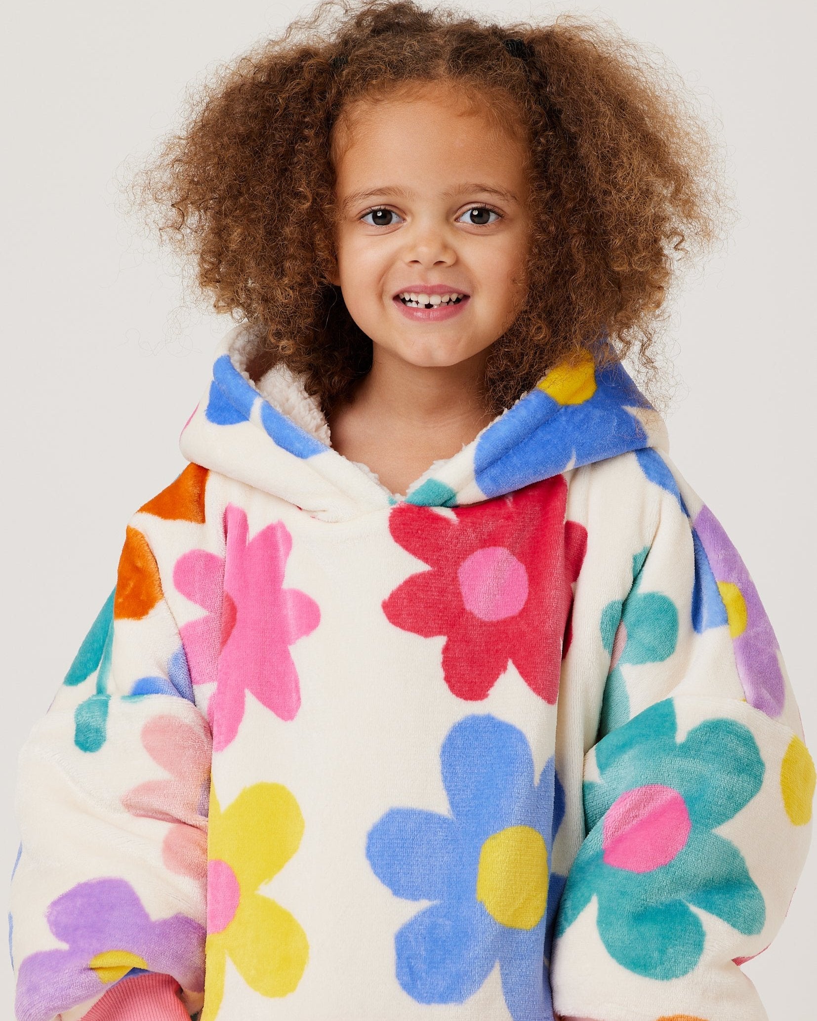 Snuggz Kids Original - Flower Power Hooded Blanket