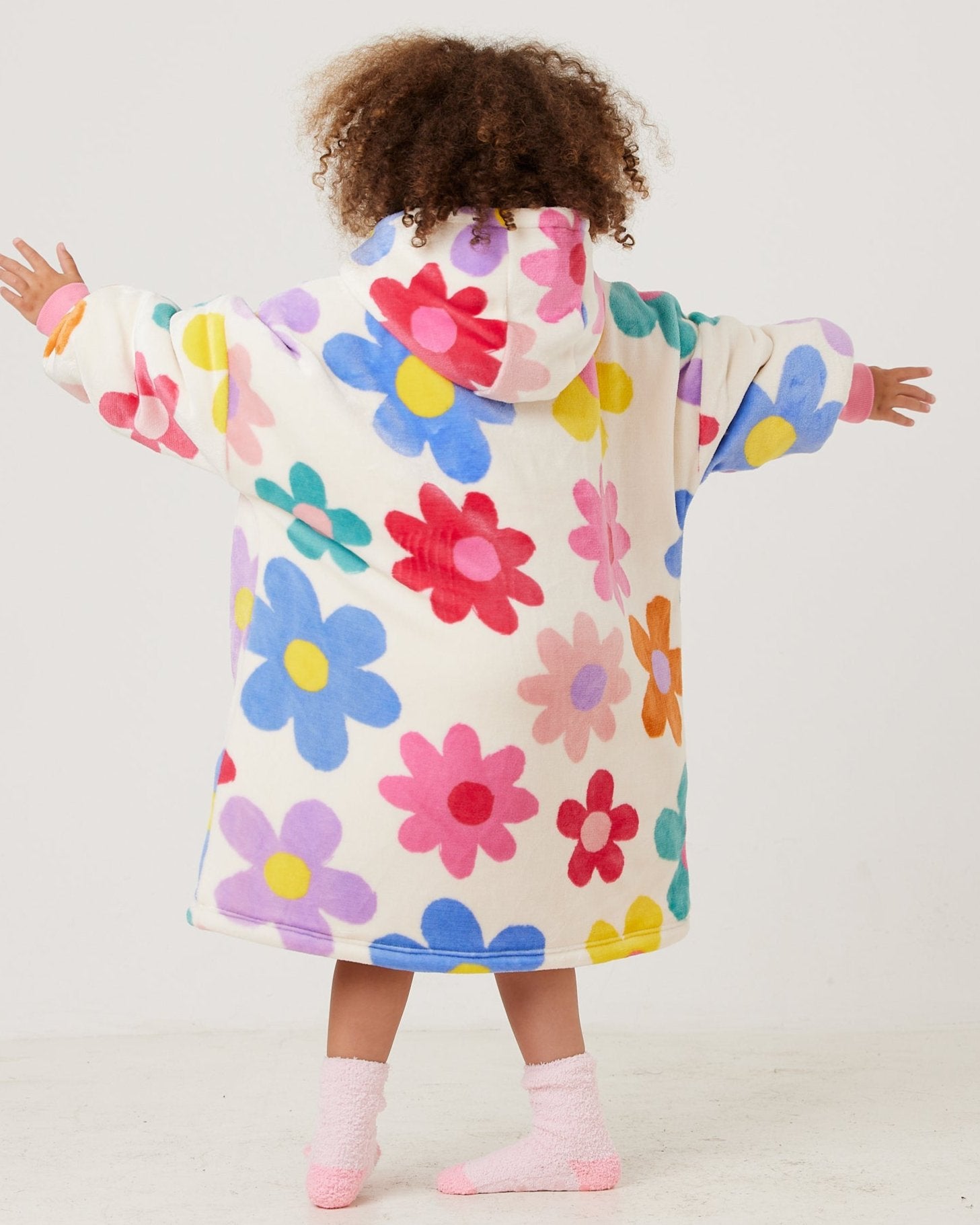 Snuggz Kids Original - Flower Power Hooded Blanket