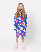 Snuggz Kids Blue Flower Power Rain Poncho