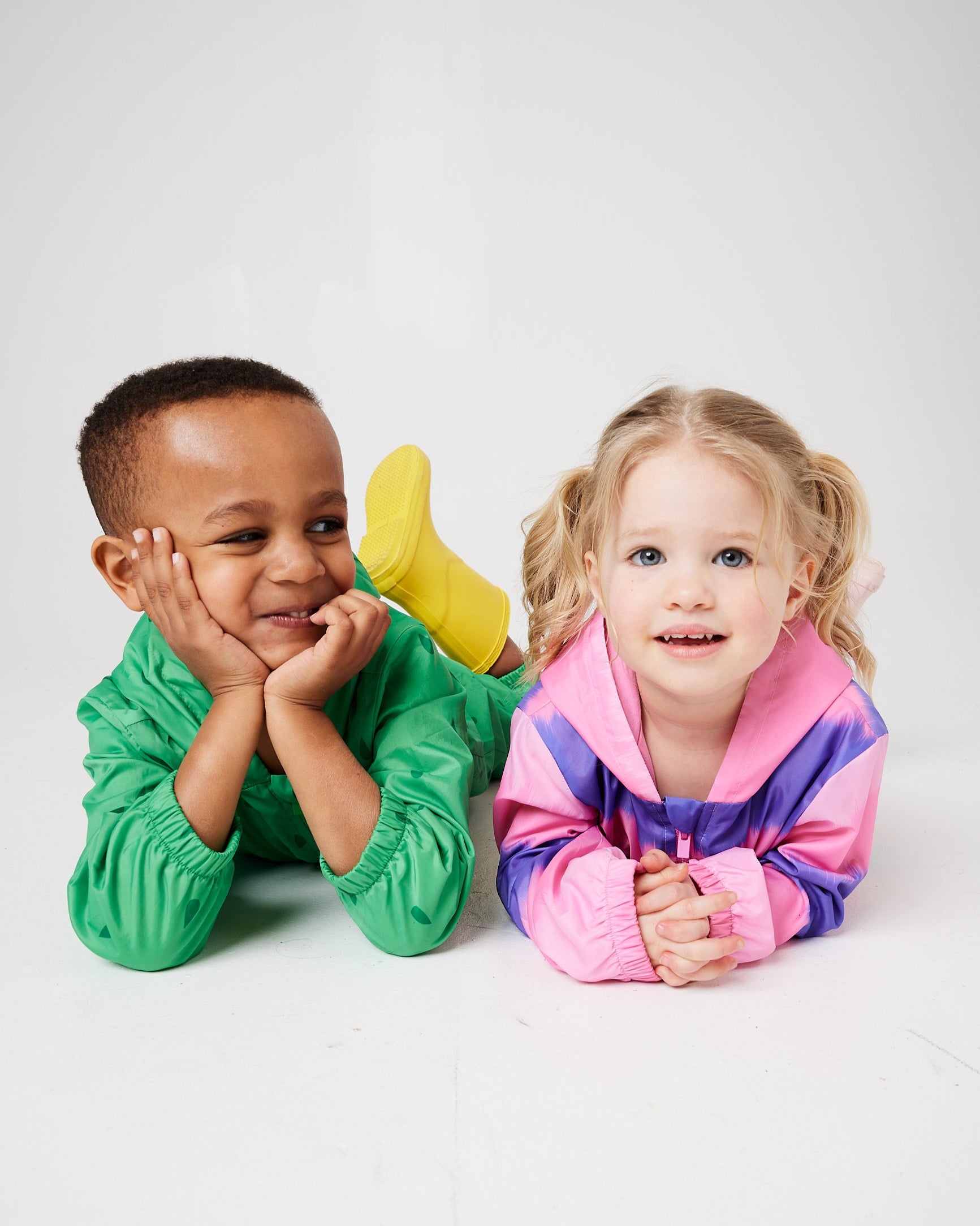 Snuggz Kids Hooded Water-repellent Frog Puddlesuit