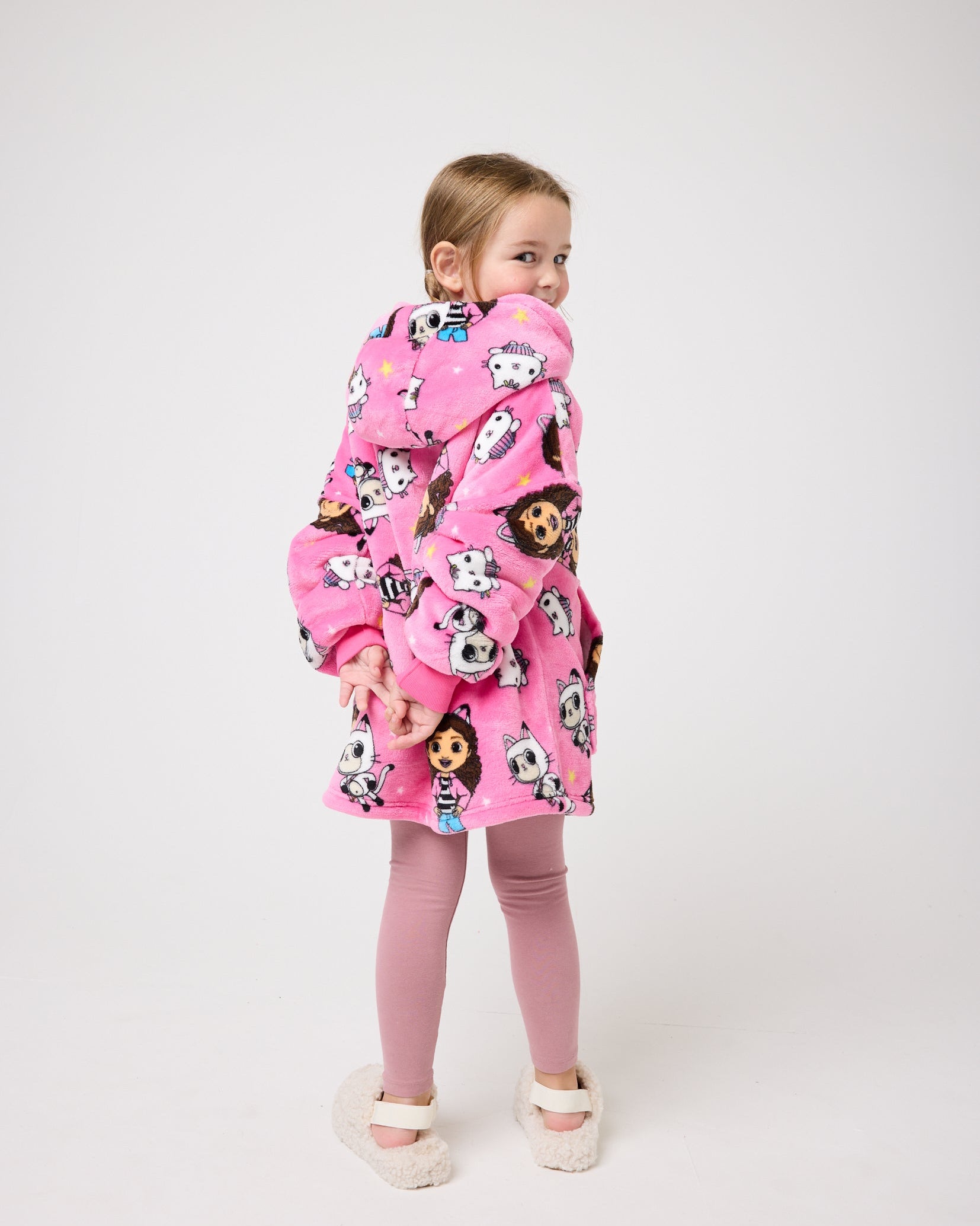 Snuggz Original Kids Gabby's Dollhouse Hooded Blanket