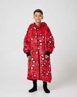Snuggz Lite Adult Spiderman Hooded Blanket