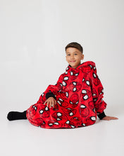 Snuggz Lite Kids Spiderman Hooded Blanket