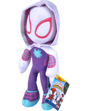 Ghost Spider Action Glow-in the dark Marvel Official Snuggz Licenced Plush Toy - Medium size