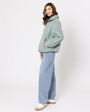 Snuggz Women Green Half Zip Borg Sweatshirt