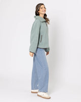 Snuggz Green Half Zip Borg Set