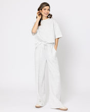 Snuggz Premium Grey Marl Sandwash Scuba Boxy T-Shirt